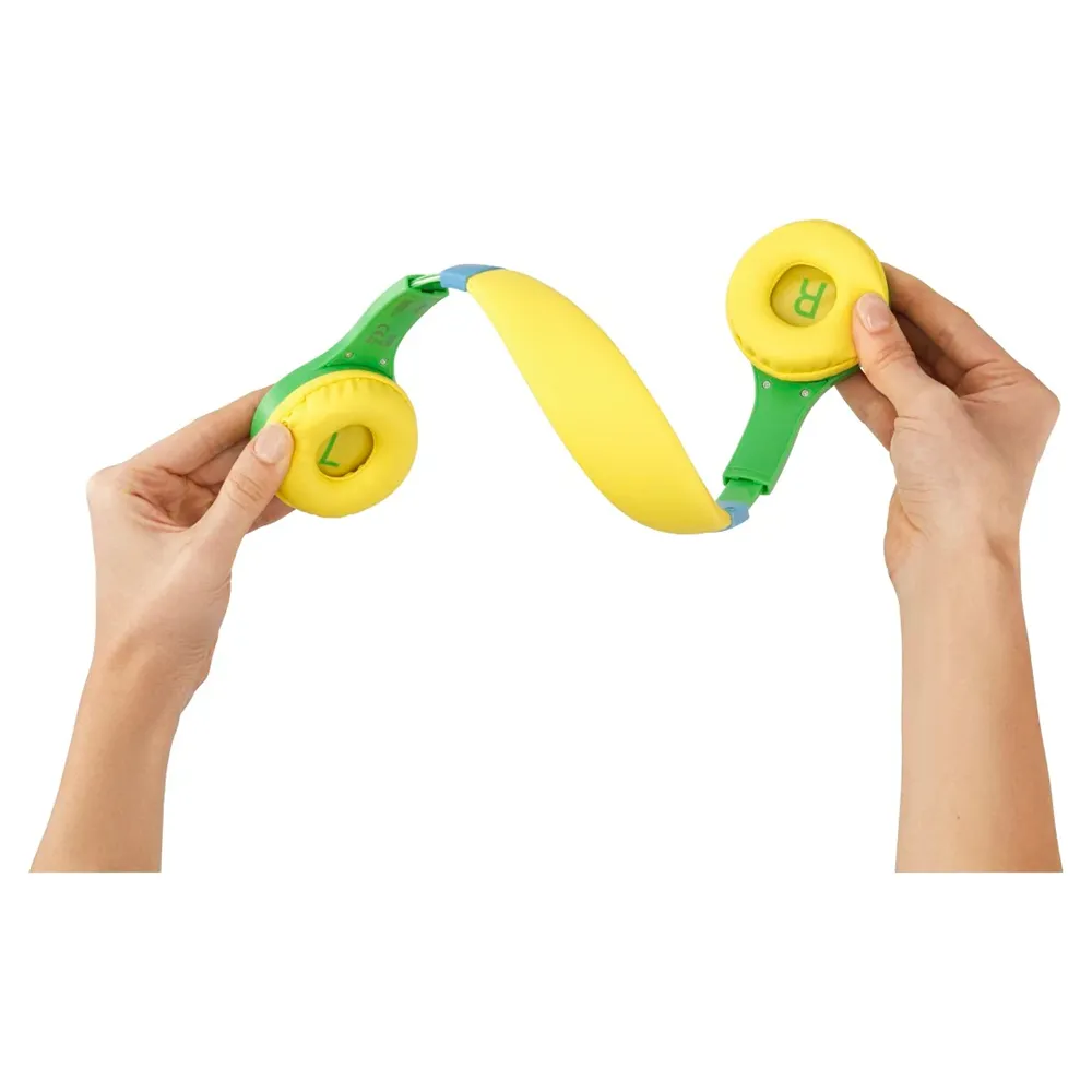 Hama Kids Guard Over-Ear Children's Wired  Headphone - Green & Yellow | 468321