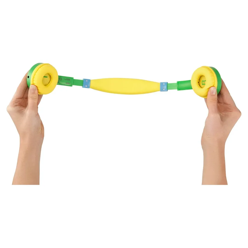 Hama Kids Guard Over-Ear Children's Wired  Headphone - Green & Yellow | 468321