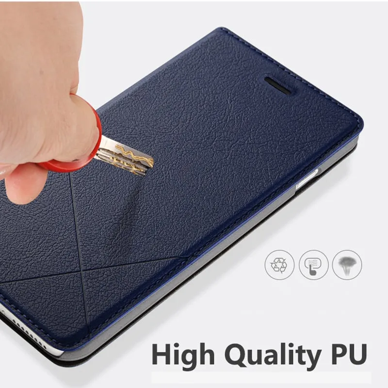 Hand Made For Xiaomi Redmi note 7 6 5 4x 5a redmi 6a 6 pro 3s 4 pro 4a 5a Leather Case For Redmi 5 Plus Fashion PU Flip Cover