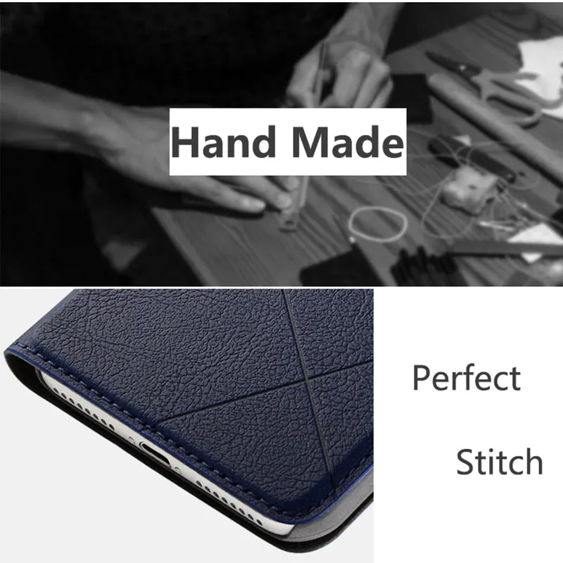 Hand Made For Xiaomi Redmi note 7 6 5 4x 5a redmi 6a 6 pro 3s 4 pro 4a 5a Leather Case For Redmi 5 Plus Fashion PU Flip Cover