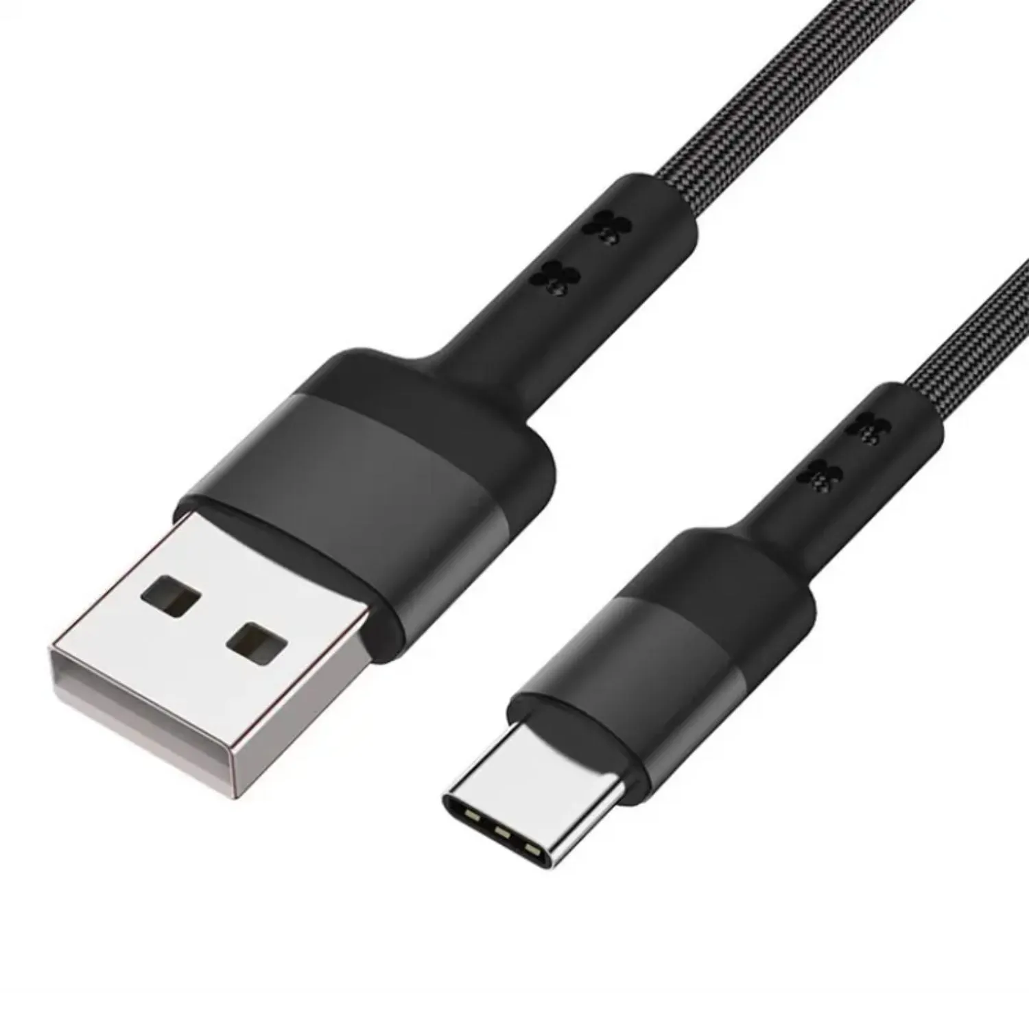 High-Speed 1m USB-C Cable, Nylon Braided, Data Transfer