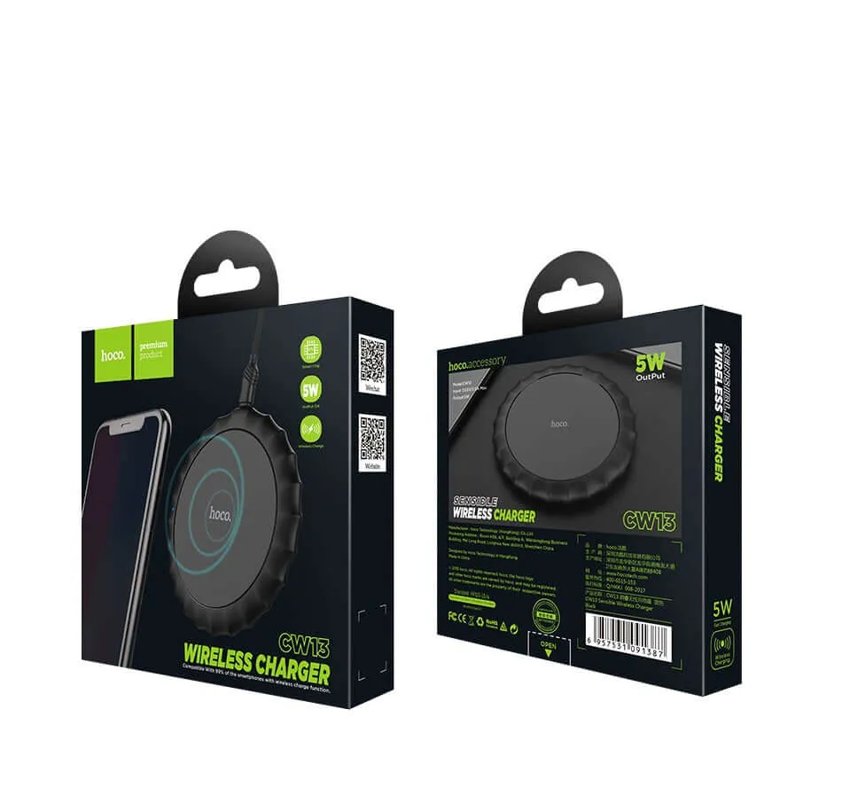 Hoco CW13 | 5W Magnetic Wireless Charger | Wireless Charging