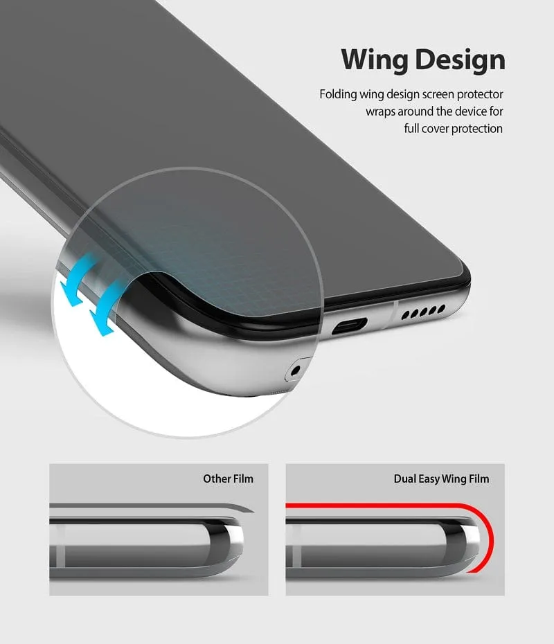 Huawei P40 Screen Protector Dual Easy Film Wing By Ringke