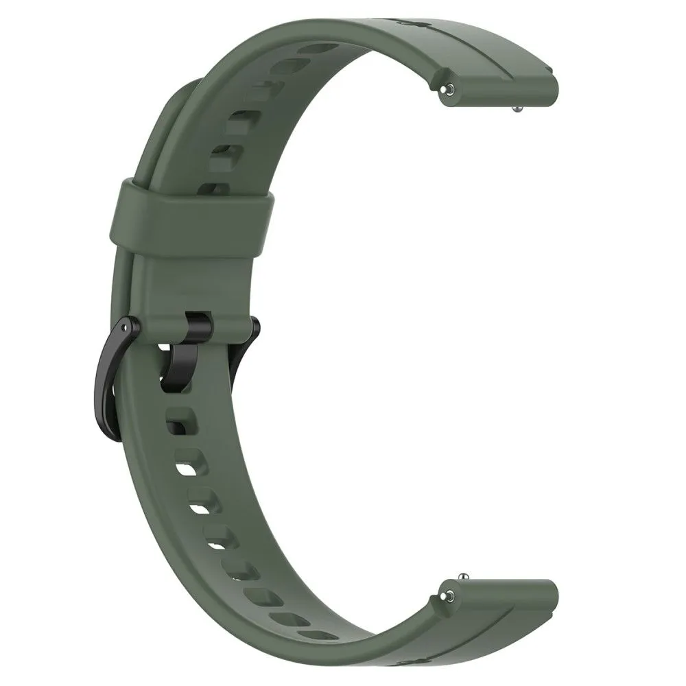 Huawei Watch Fit Mini simple silicone watch strap - Olive Green