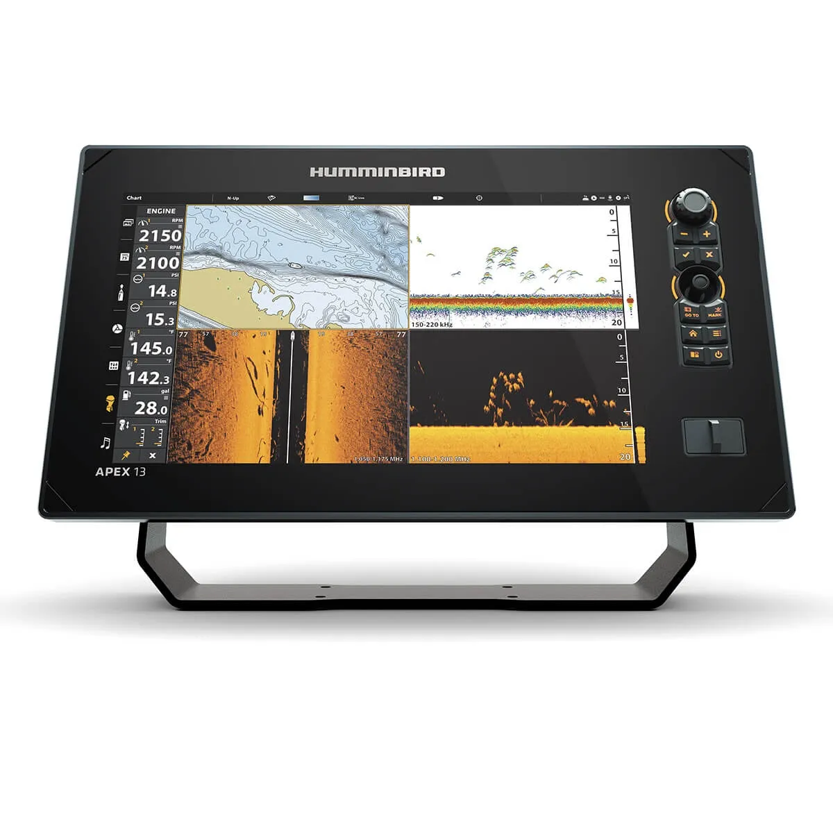 Humminbird APEX13 Chartplotter Mega SI  No Transducer