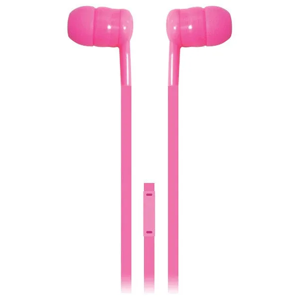 IESSENTIALS IE-BUDF2-PK Earbuds with Microphone (Pink)