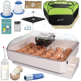 IncuView™ 3 Pro Automatic Egg Incubator & Brooder Ultimate Combo Kit