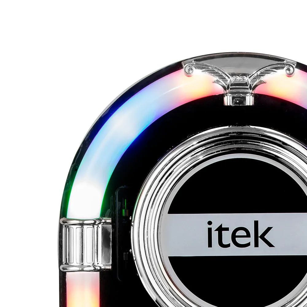 Itek Freedom Bluetooth Jukebox with CD Player and FM Radio Gloss Black