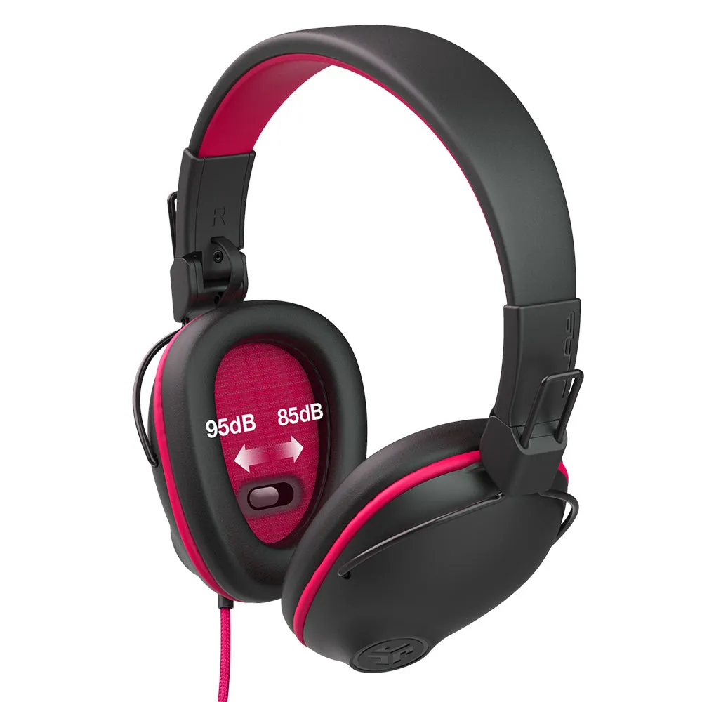 JBuddies Pro Wired Over-Ear Kids Headphone Pink