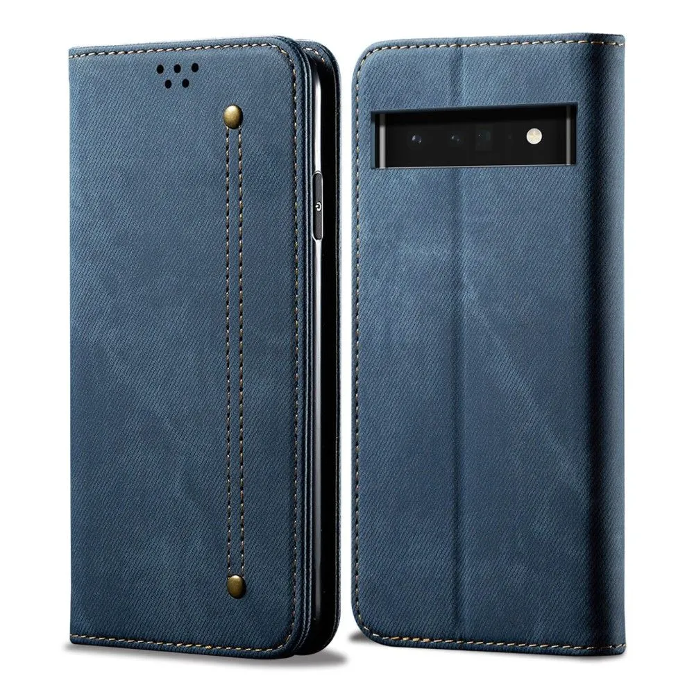 Jeans Google Pixel 6 Flip case - Blue