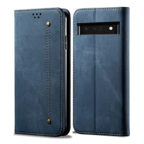 Jeans Google Pixel 6 Flip case - Blue