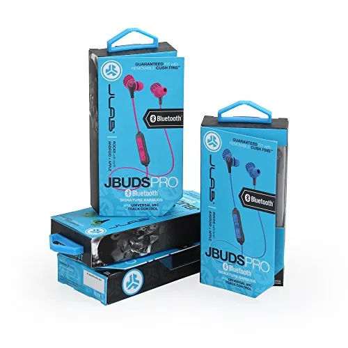 JLab JBUDSPROBT-BLUGRY-BOX Audio JBuds PRO Bluetooth Wireless Earbuds, Blue/Gray