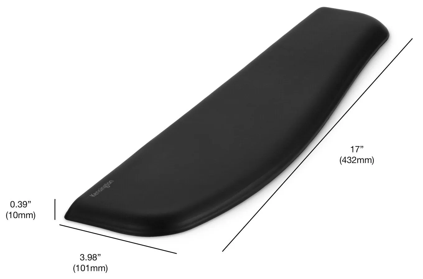 Kensington Ergosoft Wr Slim Kbs - Keyboard Wrist Rest - Black