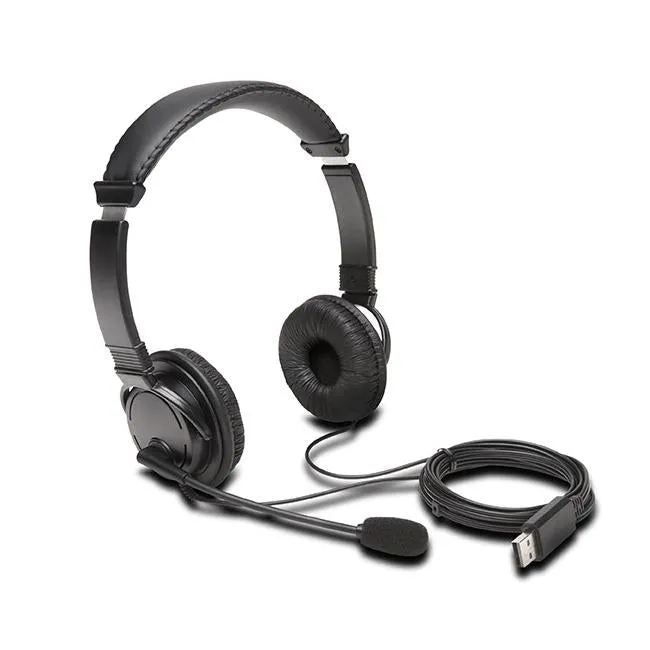 Kensington usb-a headphones with mic