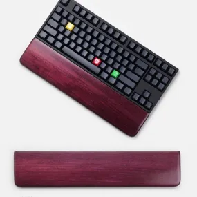 Keyboard Wrist Rest Purple Wood