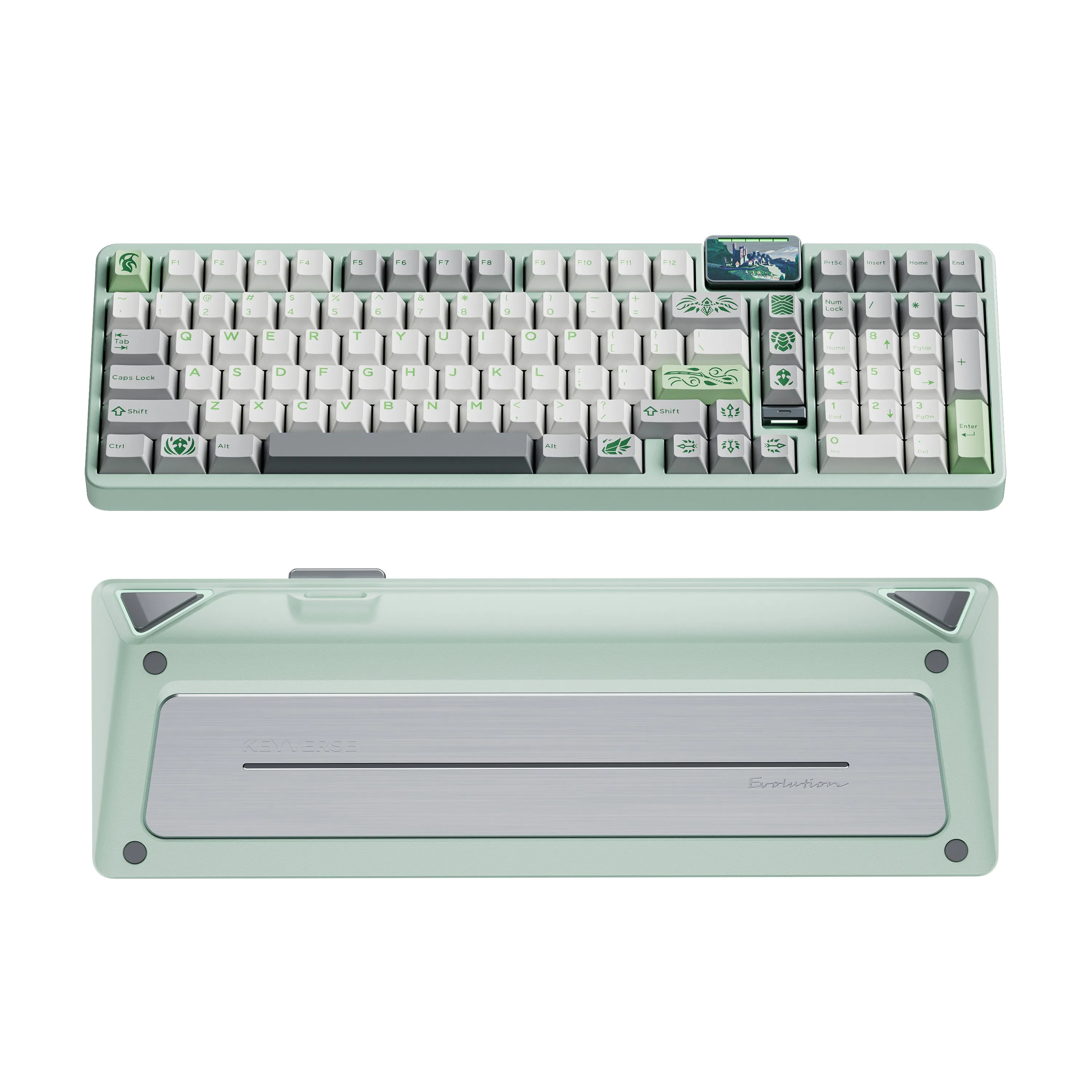 KEYVERSE INFI00 Elf Warrior Tri-Mode Mechanical Keyboard