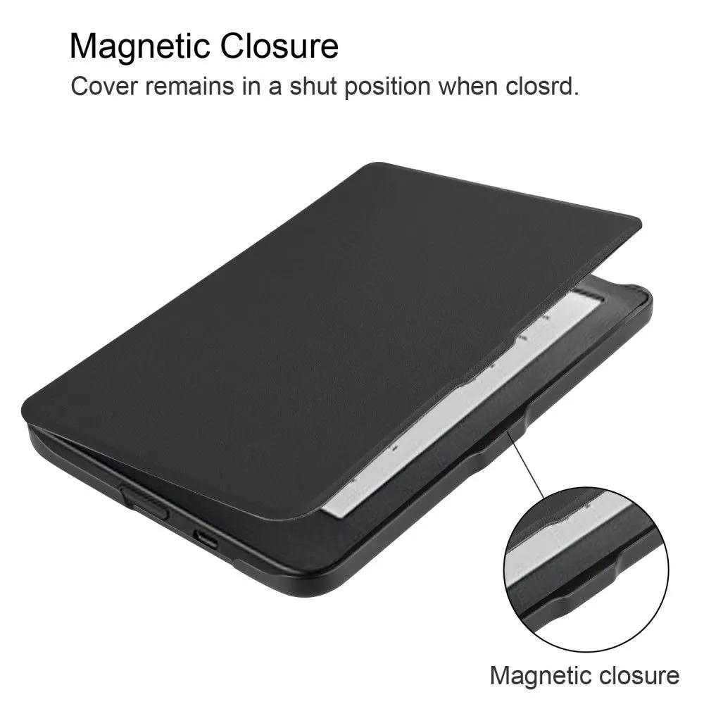 Kobo Clara HD PU leather flip case - Black