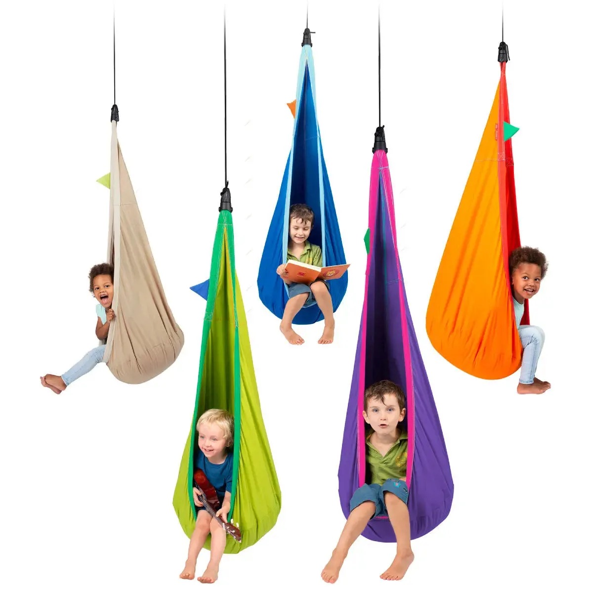 LA SIESTA Joki Indoor Kids Hanging Nest with Suspension Kit