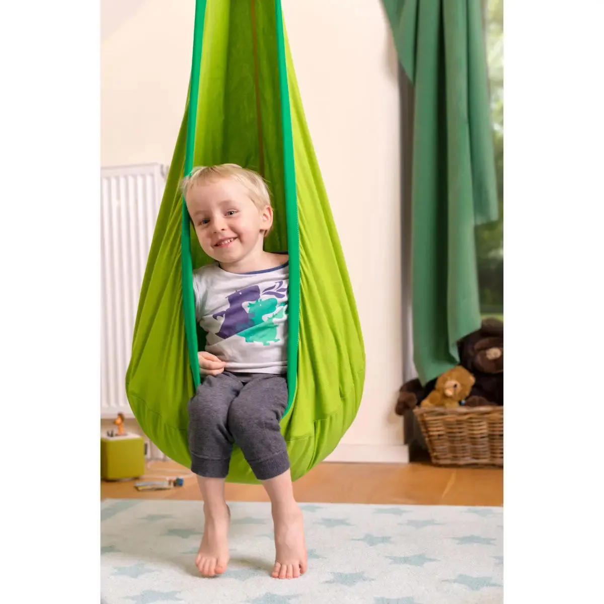 LA SIESTA Joki Indoor Kids Hanging Nest with Suspension Kit