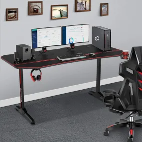 Large Ergonomic Home Gaming Computer Table Desk 63 in