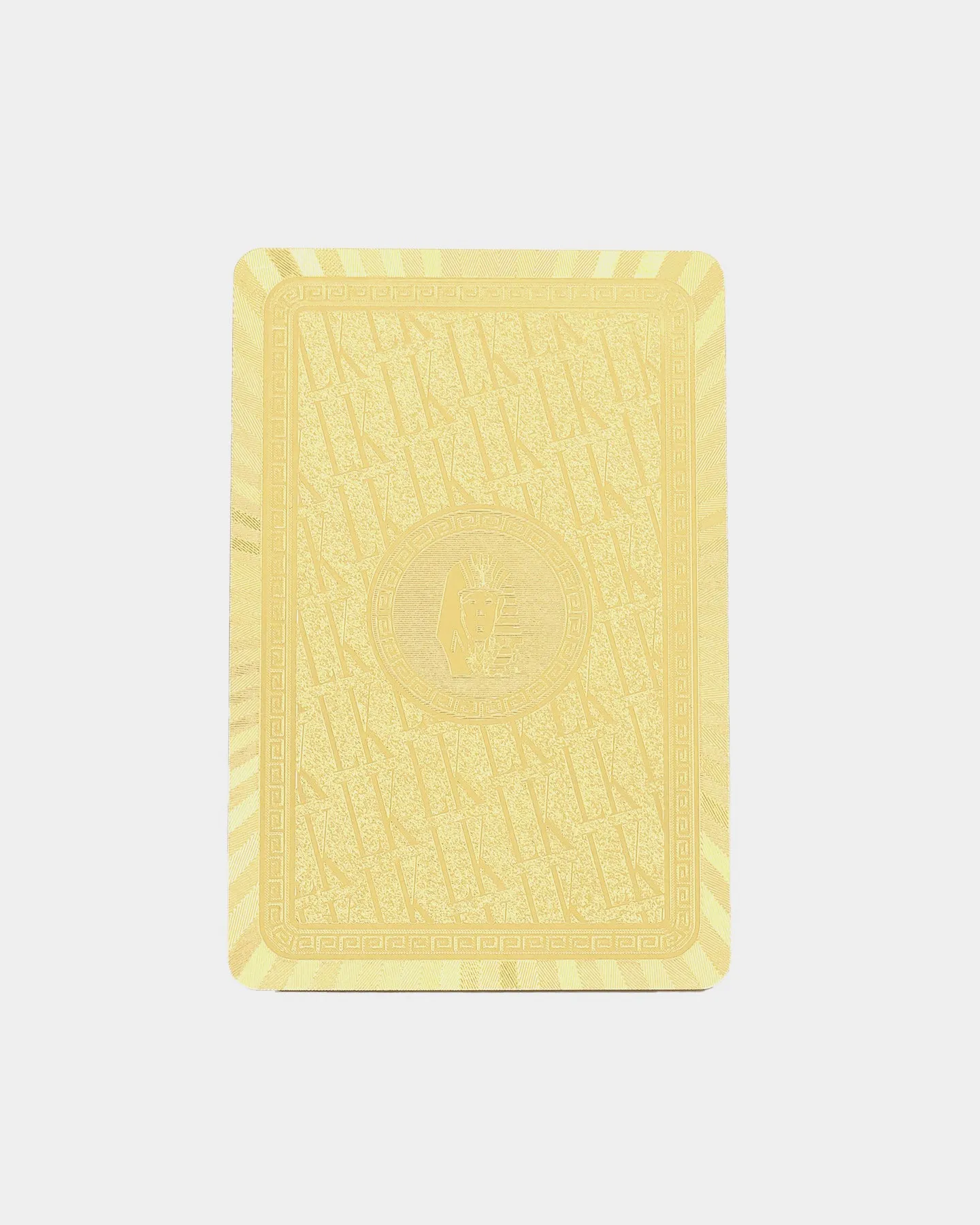 Last Kings LK Deluxe Playing Cards Gold