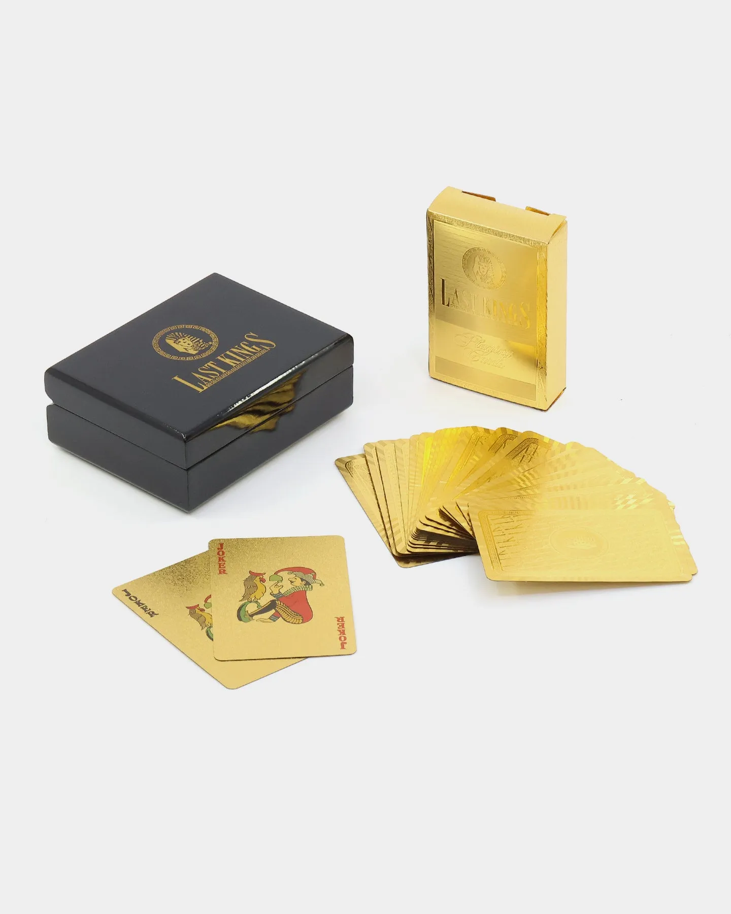 Last Kings LK Deluxe Playing Cards Gold