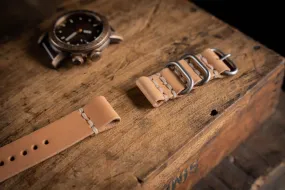 Leather Watch Strap Natural