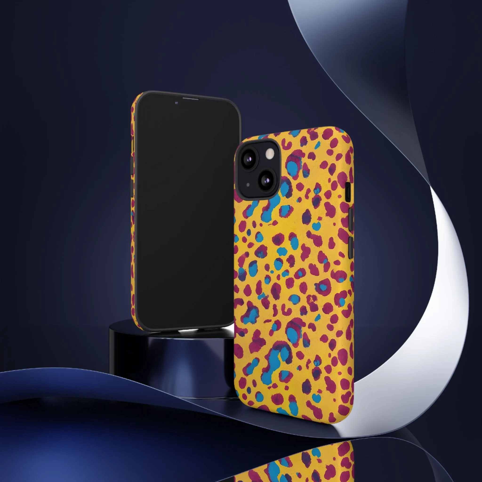 Leopard Print Phone Case - Tough Cases for Trendsetters, Stylish Protection, Unique Tech Accessory, iphone case