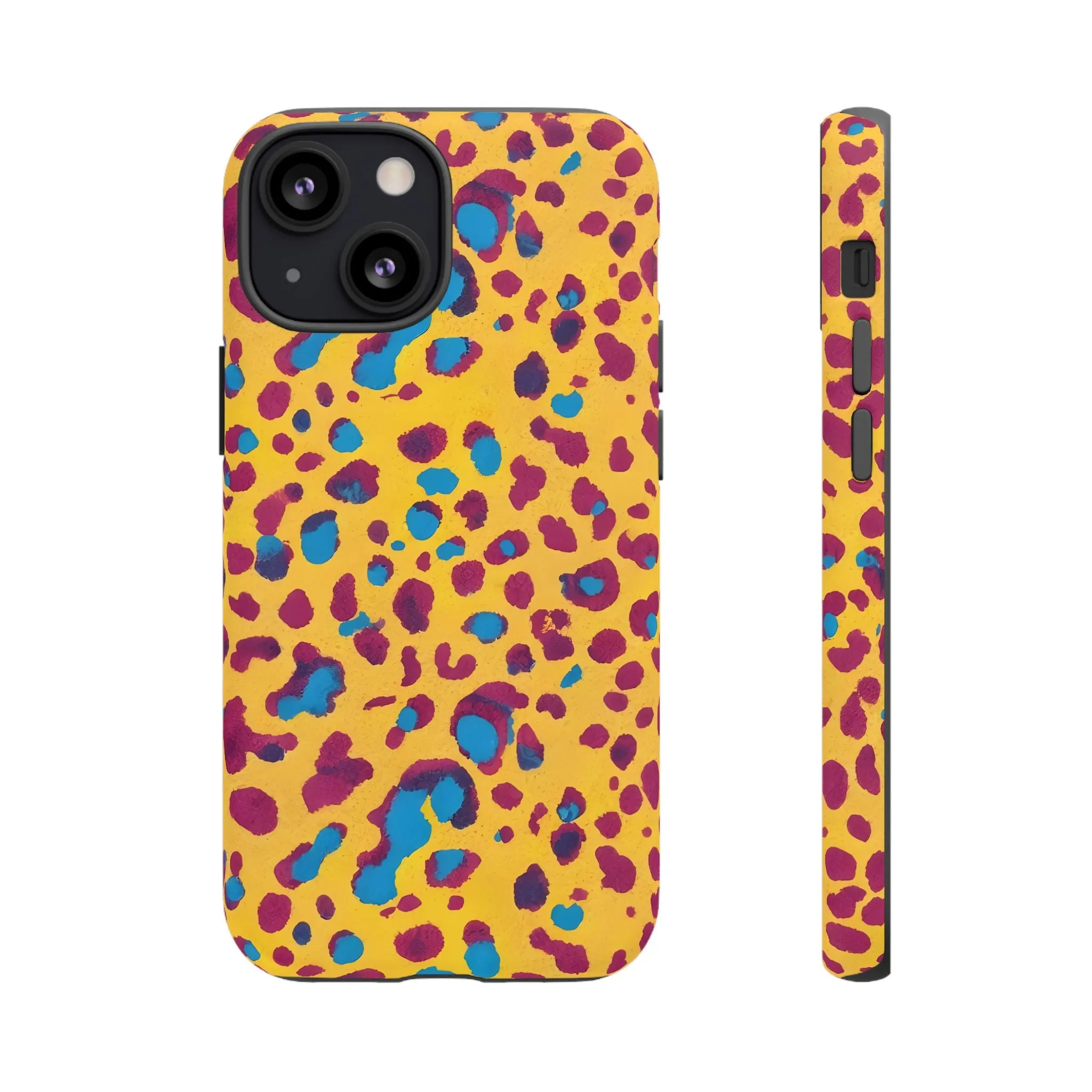 Leopard Print Phone Case - Tough Cases for Trendsetters, Stylish Protection, Wildlife Lover Gift, Unique Tech Accessory, iPhone & Android