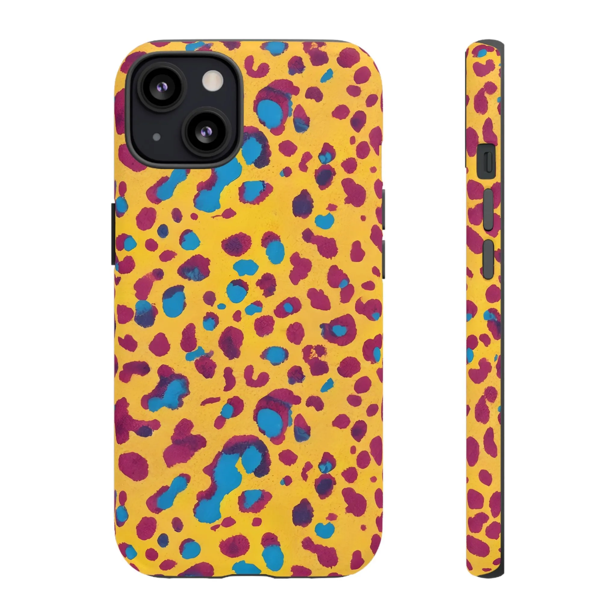 Leopard Print Phone Case - Tough Cases for Trendsetters, Stylish Protection, Wildlife Lover Gift, Unique Tech Accessory, iPhone & Android