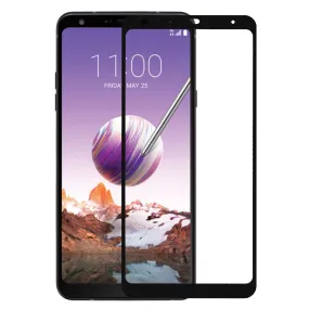 LG Stylo 4, Stylo 4 Plus, Q Stylus Premium HD Temper Glass Ultra Thin Scratch Free Screen Protector for LG Stylo 4 - Black