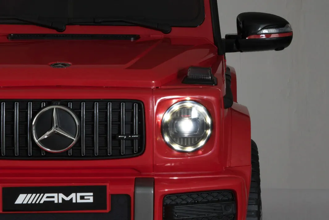 Licensed 2025 Mercedes AMG G63 | 24V Kids Ride On Car | 1 Seater | Upgraded | Leather Seat | Remote