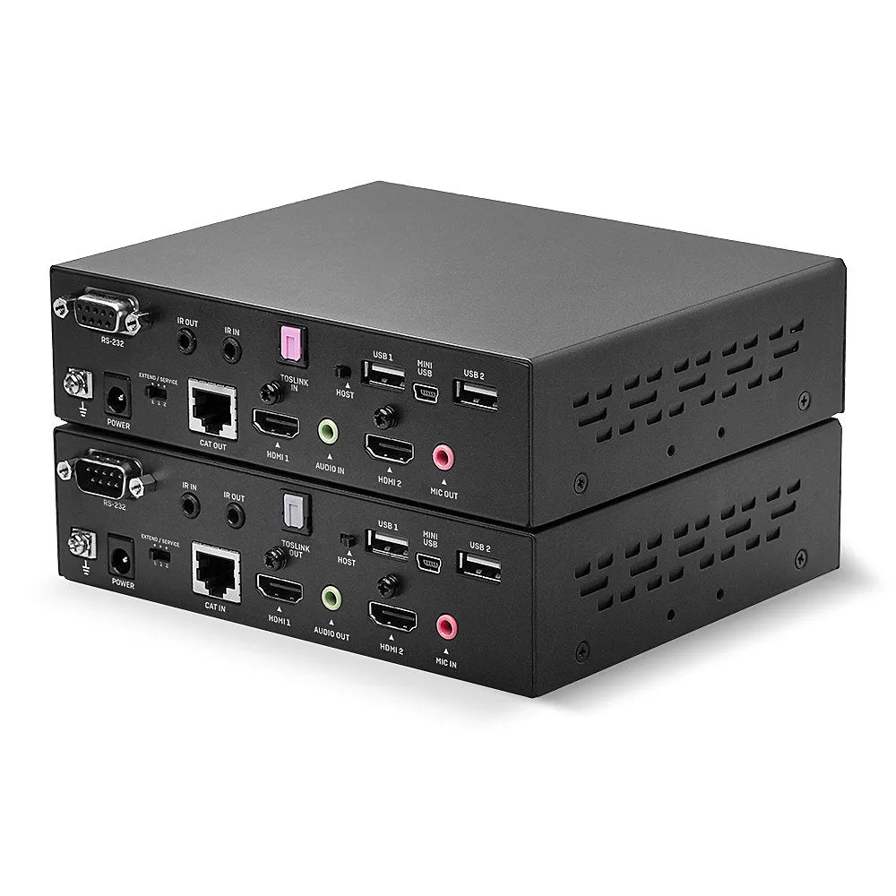 Lindy - Transmitter And Receiver - Video/Audio/Infrared/Serial Extender - Hdbaset 2.0