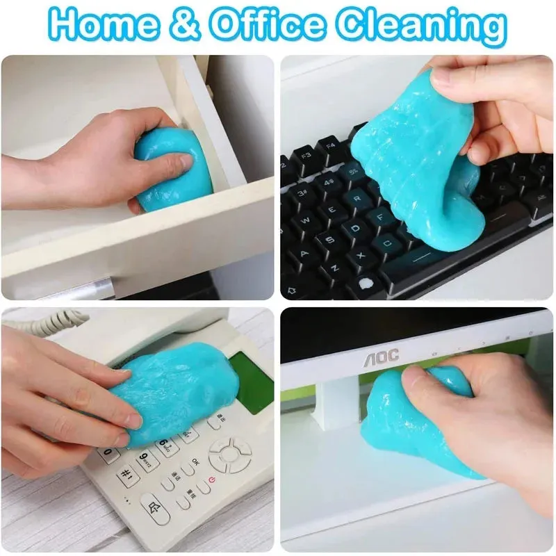 Magic Cleaning Gel for Car & Home | Dust Remover for Keyboards, Car Interiors & More