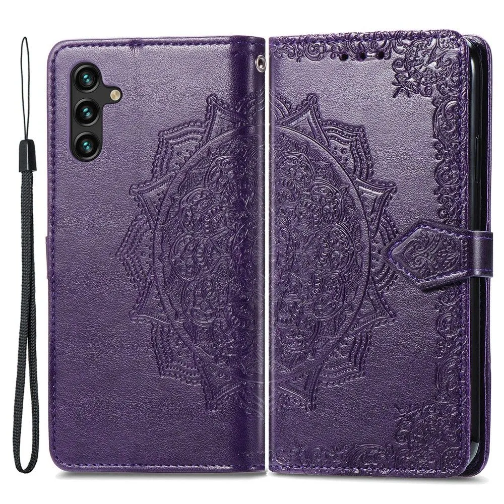 Mandala Samsung Galaxy A13 5G Flip case - Purple