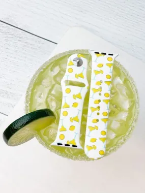 Margarita Printed Silicone Smart Watch Band - O/S