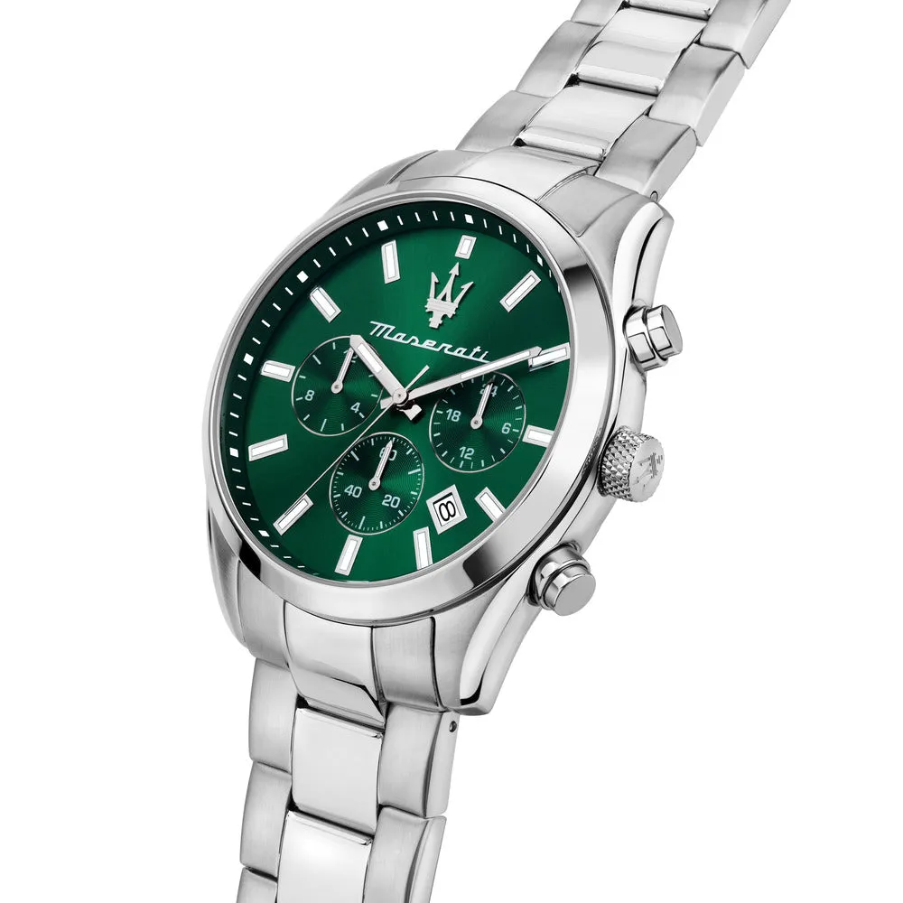 Men Attrazione Green 43mm Watch