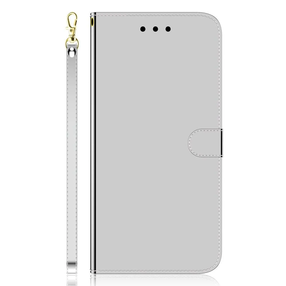 Mirror Google Pixel 6 flip case - Silver