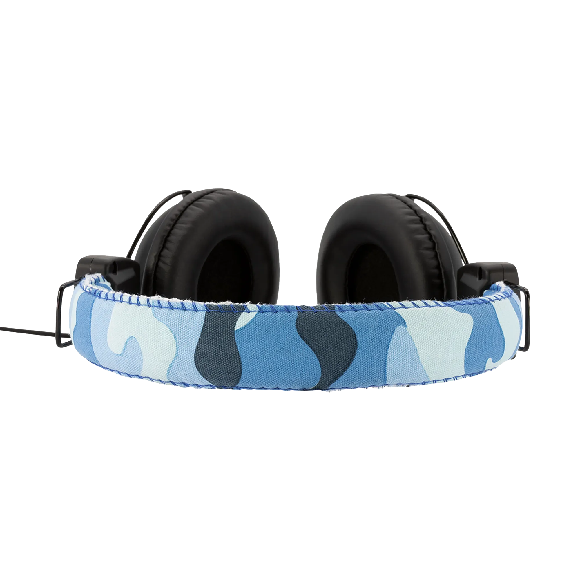 Moki Camo Headphones with In-Line Mic- Blue