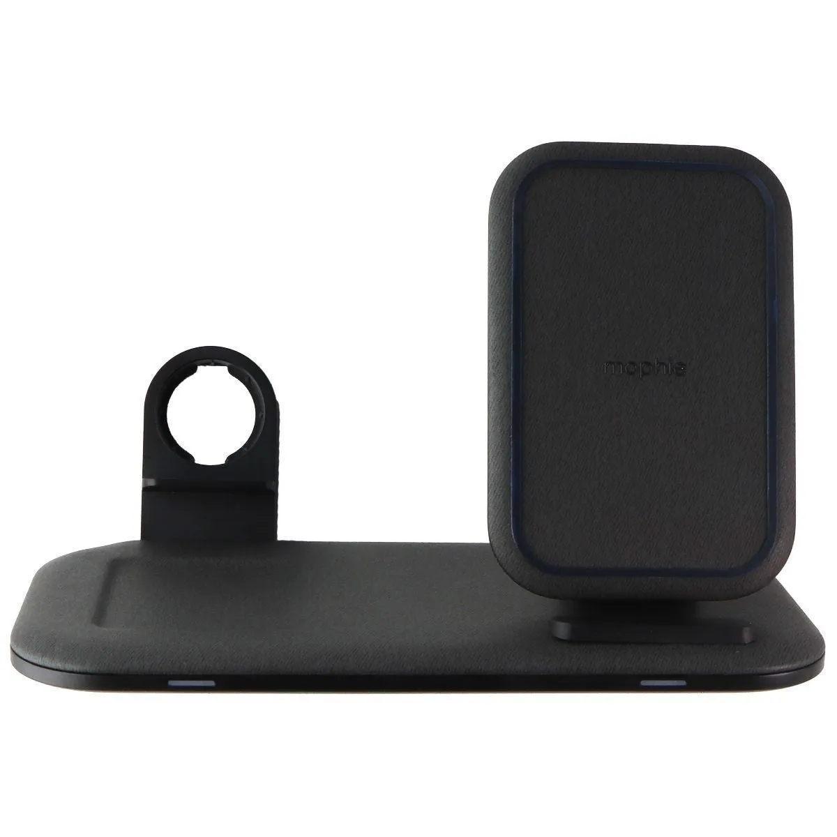 mophie Wireless Charging Stand  & Pad with USB-A Port for Qi Enabled Devices