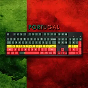 Nation Keycaps | Portugal Keycaps Set