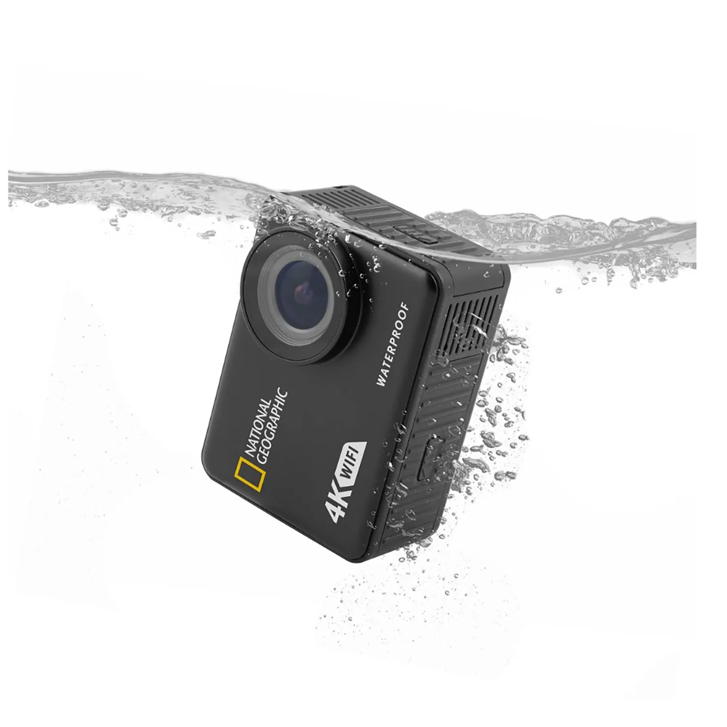 National Geographic 4K Waterproof Action Camera with WiFi