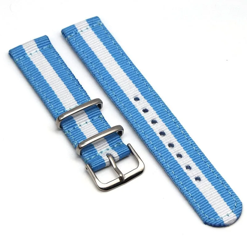 Nato Nylon Watch Straps Compatible with the Xiaomi Band 8 Pro