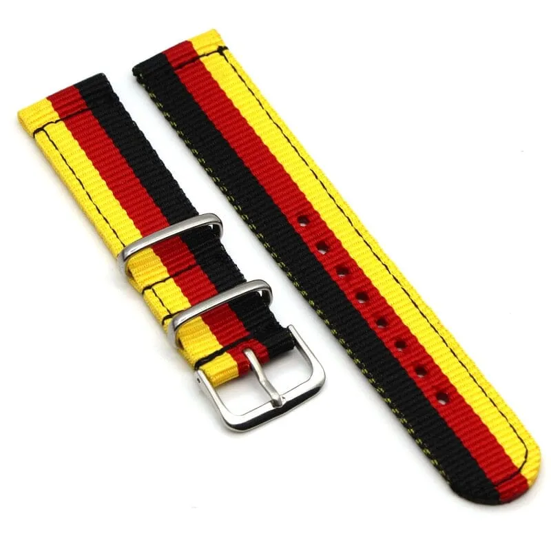 Nato Nylon Watch Straps Compatible with the Xiaomi Band 8 Pro