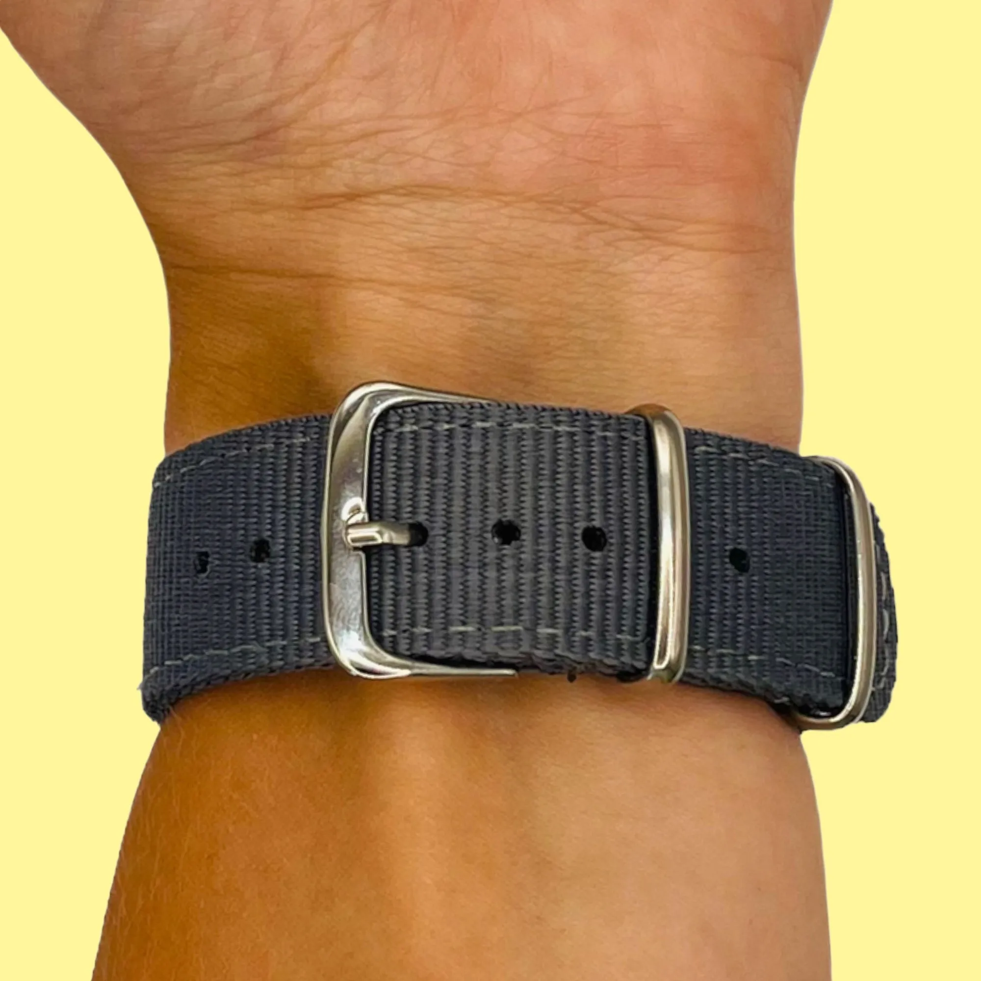 Nato Nylon Watch Straps Compatible with the Xiaomi Band 8 Pro