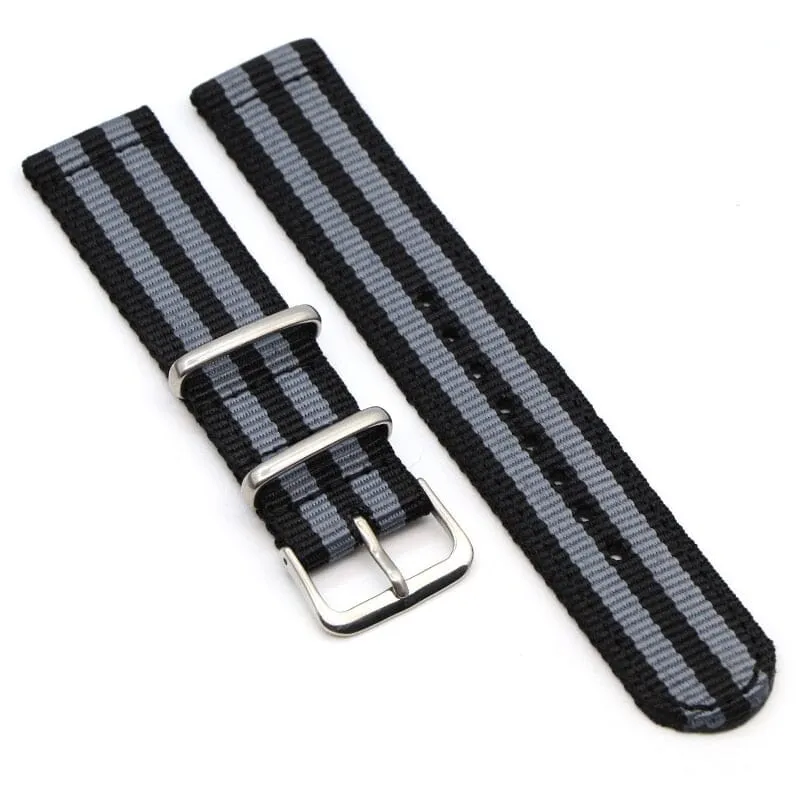 Nato Nylon Watch Straps Compatible with the Xiaomi Band 8 Pro