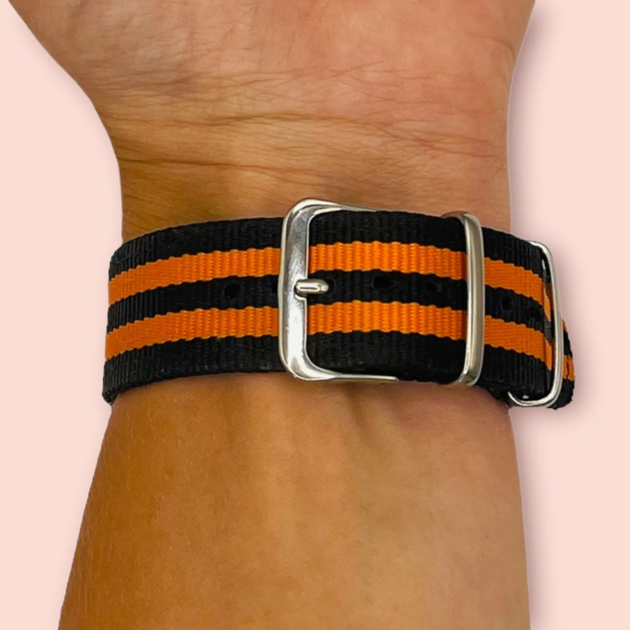 Nato Nylon Watch Straps Compatible with the Xiaomi Band 8 Pro