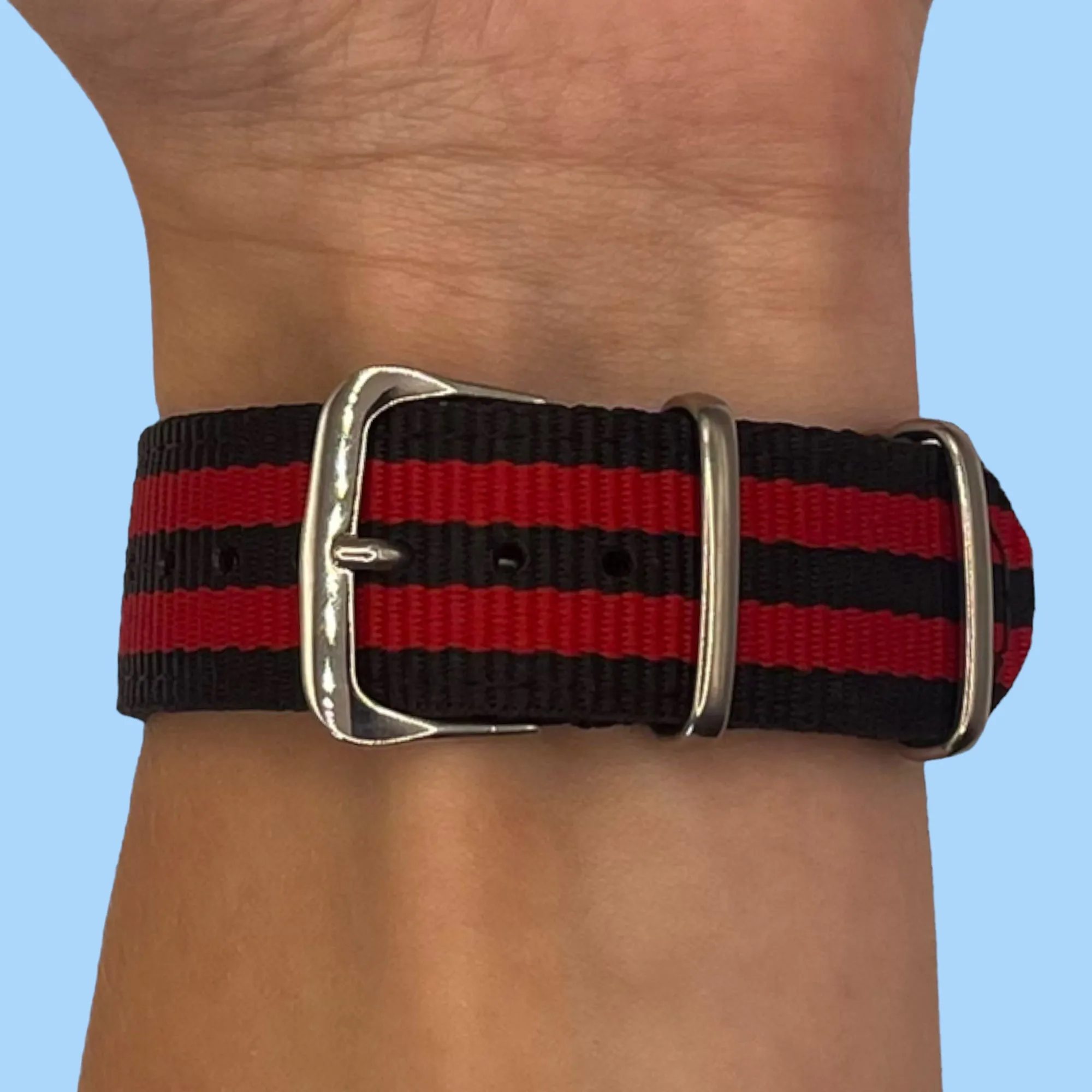 Nato Nylon Watch Straps Compatible with the Xiaomi Band 8 Pro