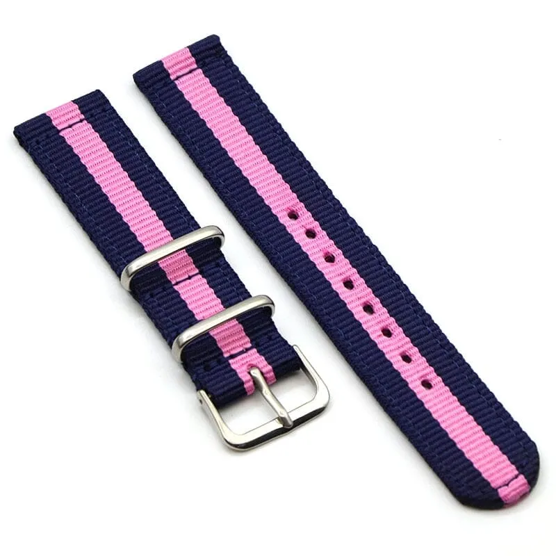 Nato Nylon Watch Straps Compatible with the Xiaomi Band 8 Pro