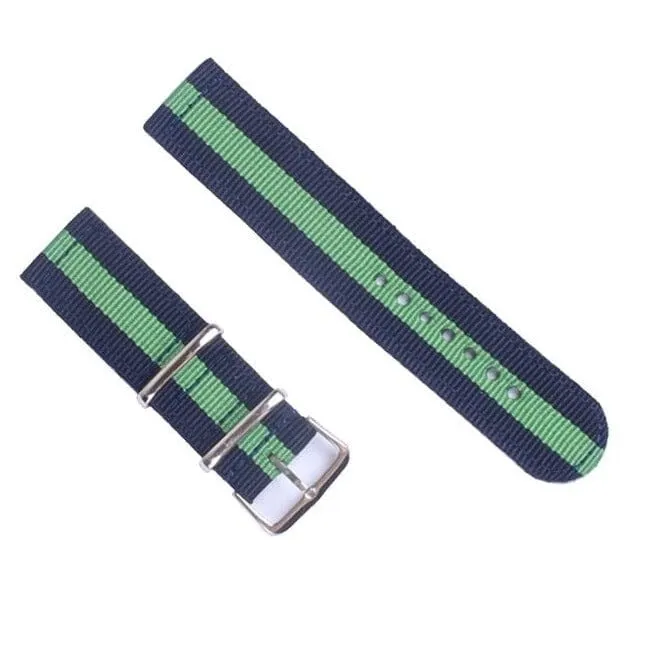 Nato Nylon Watch Straps Compatible with the Xiaomi Band 8 Pro